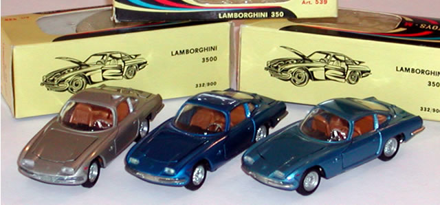 POLITOYS-M (#539) LAMBORGHINI 350 G.T.